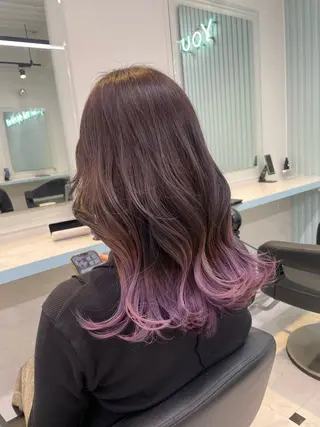 カラー うる艶モテ髪🪄⭐︎ 💗Manaka💗のヘアスタイル