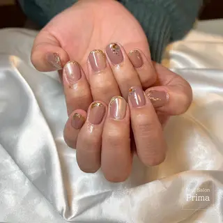 ミディアム ネイル SalonPrima 西院Nail&Eyeのネイルデザイン