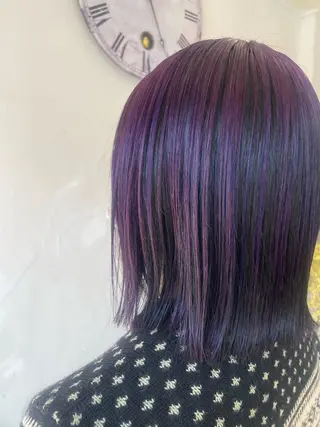 ショート カラー 美容院 コッペパンのヘアスタイル