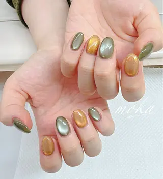 ネイル 胡蝶蘭レディースサロ ンNailMOKAのネイルデザイン