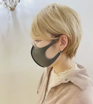 ショート 藤田 遼のヘアスタイル
