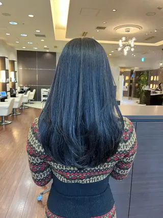 ロング レイヤー/透明感 カラー🩶ikoiのヘアスタイル