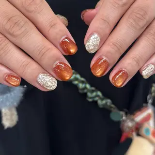 ネイル mutsumi 🩵のネイルデザイン