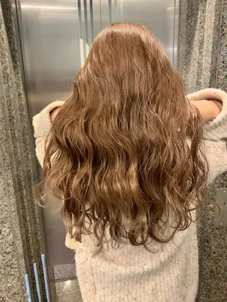 ロング ブリーチ＆カラーが 得意☀️望月宣雄☀️のヘアスタイル