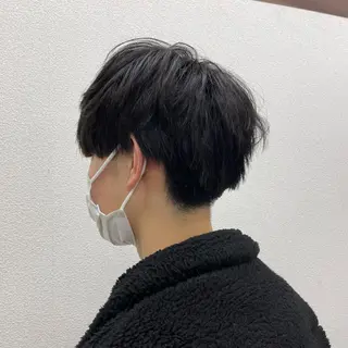 ショート メンズ もりたみかこ 美容師お休み中のヘアスタイル