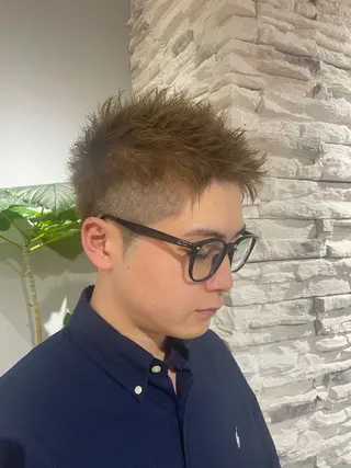 ショート メンズ 林 昌宏のヘアスタイル