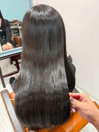 ロング 🍊髪質改善🍊縮毛 矯正🍊濱野紗奈🍊のヘアスタイル
