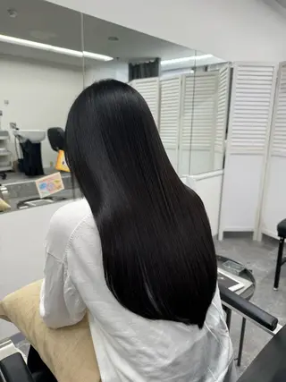 ロング 髪質改善メニュー 長井 美佐子のヘアスタイル
