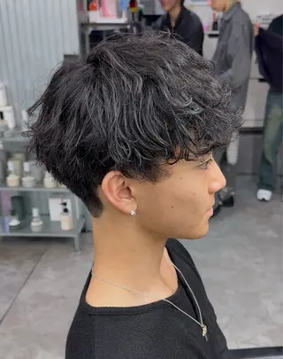 メンズ ✨曲がる縮毛矯正✨ メンズ特化YUIのヘアスタイル