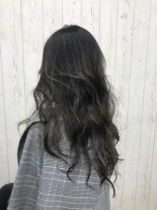 ロング カラー ヘアアレンジ AN'TIA小作代表 ⭐︎kazuma⭐︎のヘアスタイル
