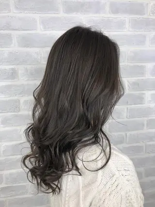 セミロング カラー 【透明感、艶髪】西村 有司のヘアスタイル