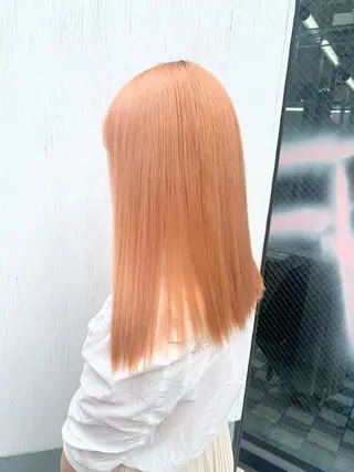 ロング カラー 赤みゼロ/透明感 カラー🌿KANTAのヘアスタイル