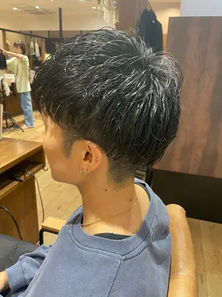メンズ ボブパーマ🧸 /YUNAのヘアスタイル