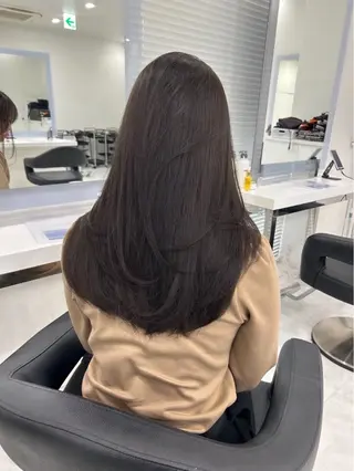 ロング カラー 🍀ブラウンベージュ sakura🍀のヘアスタイル