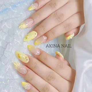 セミロング Akina Nail 亀戸のネイルデザイン