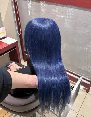 ロング 坂本 優輝のヘアスタイル