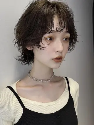 ショート パーマ 大久保 雪乃🌛のヘアスタイル
