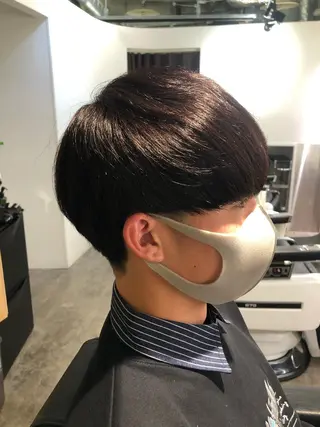 ミディアム メンズ rilune matsuoのヘアスタイル