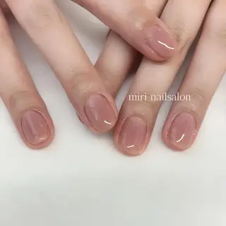 ネイル 新宿代々木/キレイめ ちゅるん/miriのネイルデザイン