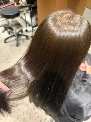 ロング カラー 似合わせカラー🍒 ×ヘッドスパ🫧のヘアスタイル