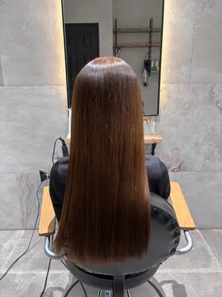 ロング 岩崎 美咲のヘアスタイル