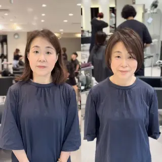 ショート ✨大人ショート特化 /カットモデル/銀座のヘアスタイル