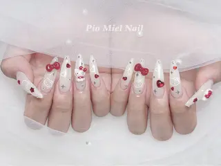 ネイル HANA 長さだしのネイルデザイン
