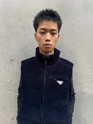 ショート メンズ 神田橋 翔太郎のヘアスタイル