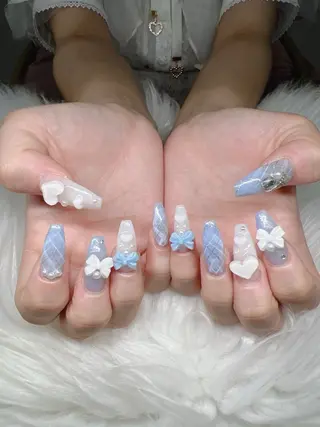 ネイル Lee Nails チップ長さだし専門店のネイルデザイン