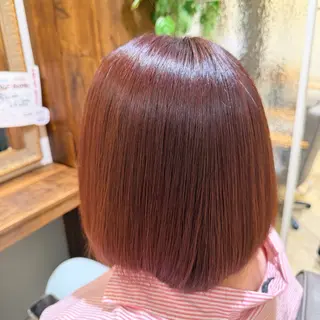 艶暗髪カラー 岸本のヘアスタイル