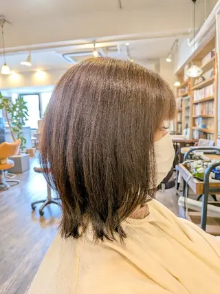 ミディアム カットモデル無料✂️ 菊池　位公のヘアスタイル