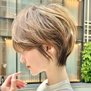 ショート 似合わせショート特化 /谷町/妃菜🎀のヘアスタイル