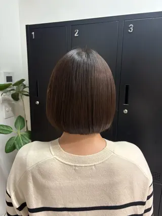 ショート mio🐶💗カット /艶カラー/矯正のヘアスタイル