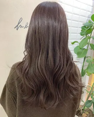 ロング カラー hubhair レイヤー/透明感のヘアスタイル