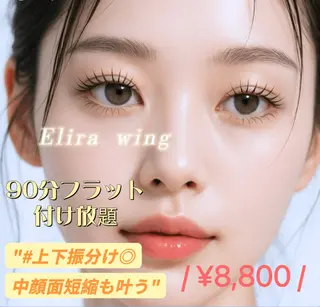 マツエク・マツパ Elira wingのマツエク・マツパデザイン
