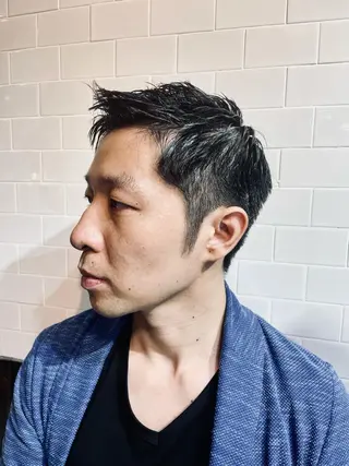 ショート ヘアアレンジ メンズ Kamiya's TOKYO 安孫子のヘアスタイル