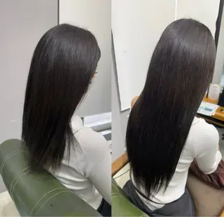 ロング 小池 風賀のヘアスタイル