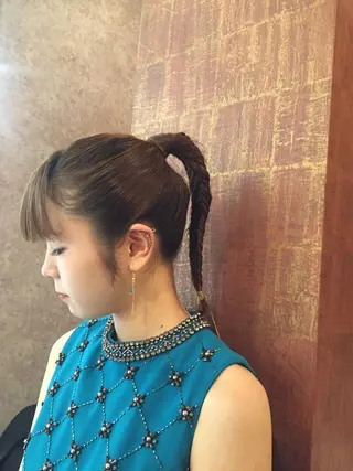ヘアアレンジ ショート特化 /天神大名/ハルナのヘアスタイル