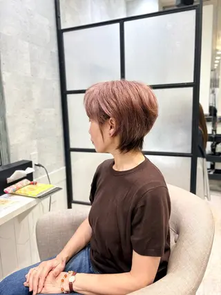 ショート カラー Sokai Naokoのヘアスタイル