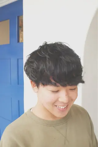 パーマ 喜多 悠介のヘアスタイル
