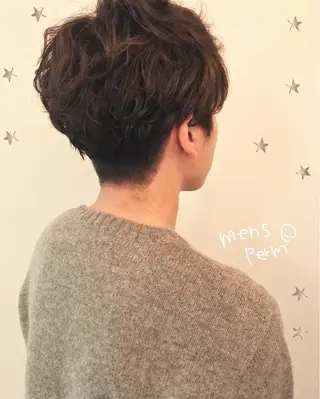 ショート メンズ 市川 千夏のヘアスタイル