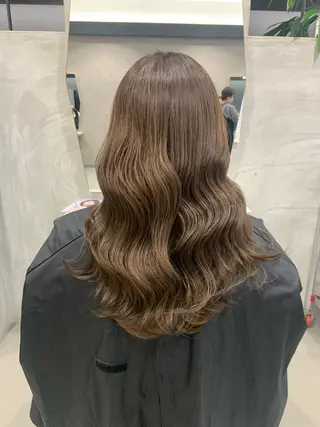 ロング FRAME/中田 早紀のヘアスタイル