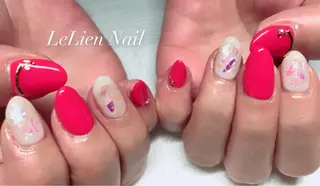 ネイル モチの良さ◉ フィルインネイル♡のネイルデザイン