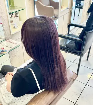 セミロング メンズカットモデル 募集中🫧吉田陽菜のヘアスタイル