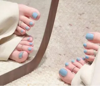 ネイル H3 Nail Tsuki🦋💙のネイルデザイン