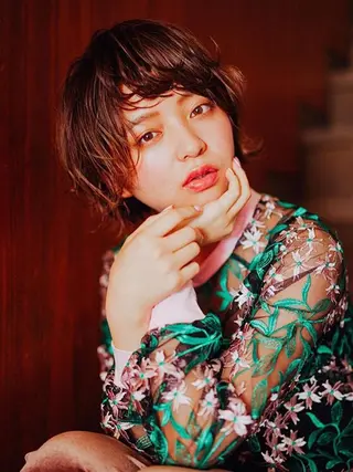 ショート カラー ショート特化 💐川崎希💐のヘアスタイル
