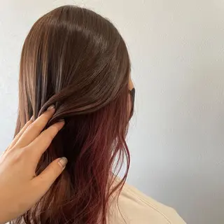 ロング カラー 西尾美容室libuR Ryokaのヘアスタイル