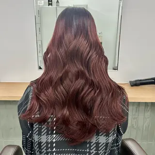 セミロング カラー ブリーチなし/レイヤ ー特化🌈Tommyのヘアスタイル