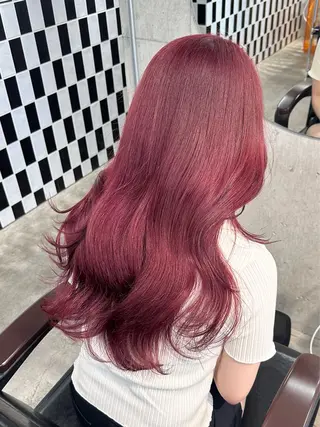 ロング 🤍ムラ修正ブリーチ 🤍原宿/YUUのヘアスタイル