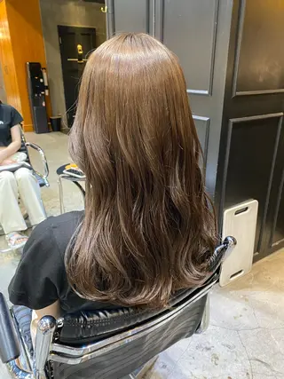 カラー 透明感カラー🌿 グレージュ🐺陽介のヘアスタイル